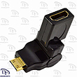 تبدیل HDMI ماده به Mini HDMI نری با قابلیت چرخشی