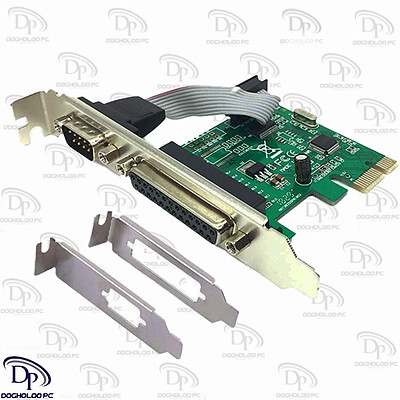 کارت کومبو سریال و پارالل PCI EXPRESS