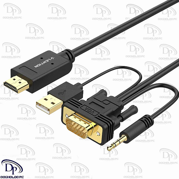 کابل تبدیل HDMI به VGA طول 2 متر مدل CB-VC-vpah-P1