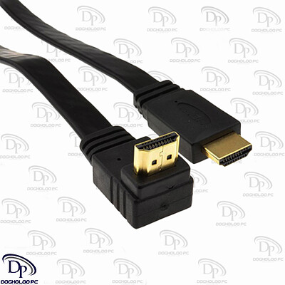 کابل HDMI یک سر 90درجه 