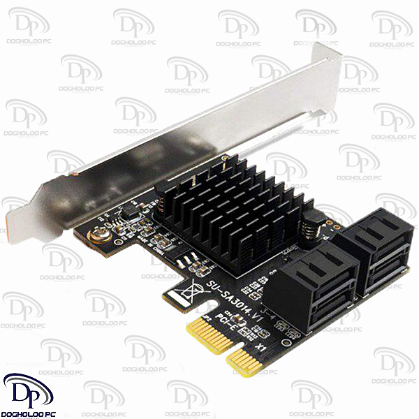 کارت تبدیل PCI-E به چهار پورت SATA 