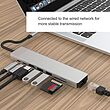 هاب USB-C هشت پورت 