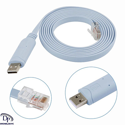 کابل تبدیل USB به RG45 مدل Cisco Programming