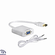 تبدیل HDMI به VGA با خروجی صدا 