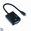 تبدیل micro HDMI to VGA با صدا 