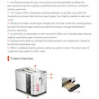 توستر پرودو مدل PD-LFS001