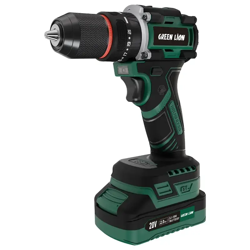 دریل شارژی چکشی گرین لاین مدل GD-14