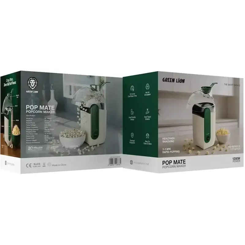 پاپ کورن ساز گرین لاین مدل GL-PM12