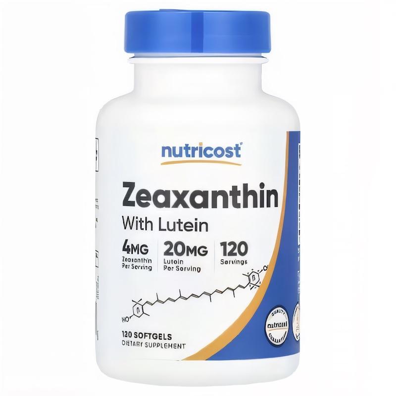 Nutricost, Zeaxanthin with Lutein, 120 Softgels