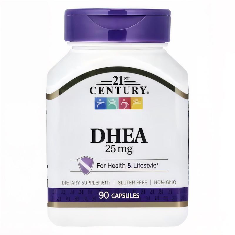 21st Century, DHEA, 25 mg, 90 Capsules
