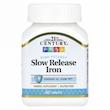 21st Century, Slow Release Iron, High Potency, 60 Tablets