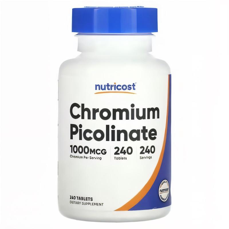 Nutricost, Chromium Picolinate, 1,000 mcg, 240 Tablets