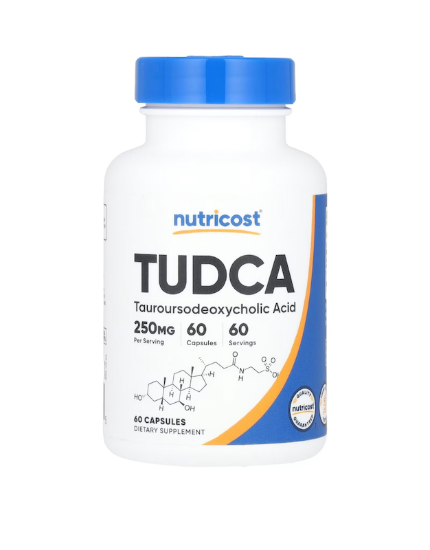Nutricost, TUDCA, 250 mg, 60 Capsules