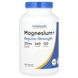 Nutricost, Magnesium , Regular-Strength, 240 Capsules (105 mg per Capsule)