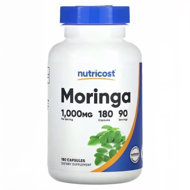 Nutricost, Moringa, 180 Capsules (500 mg per Capsule)