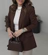 کت طرح زارا مدل آستین کشی