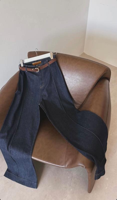 شلوار جین جلو دوخت طرح زارا 