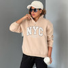بلوز دورس نیم زیب مدل NYC