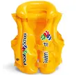 جلیقه شنا بادی کودک زرد اینتکس (intex)
