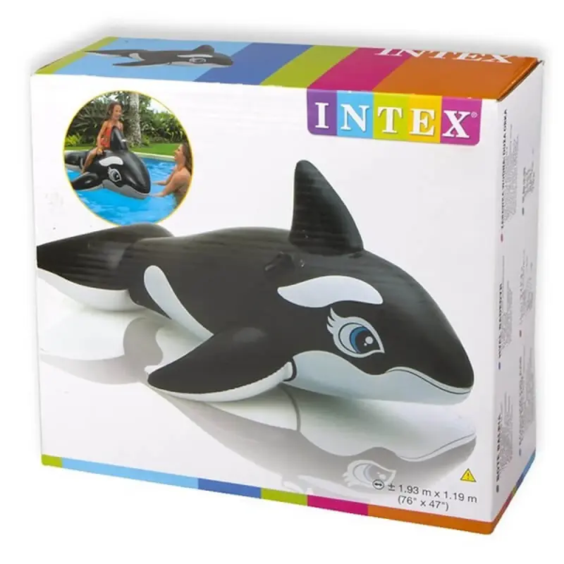 شناور بادی اینتکس مدل دلفین رنگ مشکی (intex) 