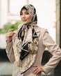 روسری ابریشم ژاکارد سایا