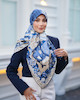 روسری ابریشم ژاکارد آریسا