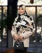 روسری ابریشم ژاکارد فیرو