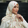 روسری ابریشم ژاکارد لارا