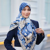 روسری ابریشم ژاکارد ویان