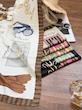 روسری ابریشم ژاکارد رها