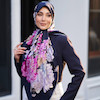 روسری ابریشم ژاکارد آرونا