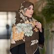 روسری ابریشم ژاکارد آرونا
