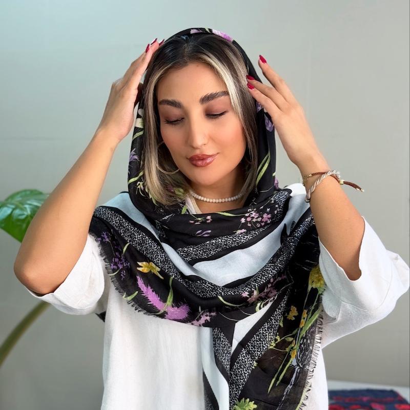 روسری نخی نسیم