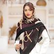 روسری نخی سیا اسکارف گوچی