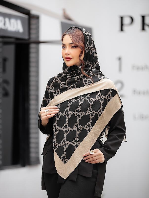 روسری نخی زنجیری گوچی