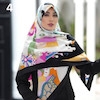 روسری ابریشم ژاکارد نازلی