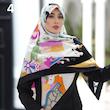 روسری ابریشم ژاکارد نازلی