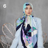 روسری ابریشم ژاکارد نازلی