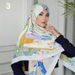 روسری ابریشم ژاکارد نازلی