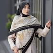 روسری ابریشم ژاکارد خورشید