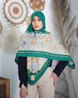 روسری ابریشم ژاکارد خورشید