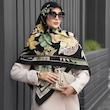 روسری ابریشم ژاکارد بنیتا