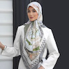روسری ابریشم ژاکارد دیما