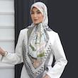 روسری ابریشم ژاکارد دیما