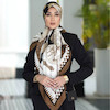 روسری ابریشم ژاکارد دیما