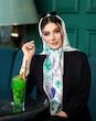 روسری حریر نخ آلبرتا