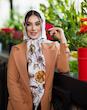 روسری حریر نخ آلبرتا