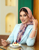 روسری حریر نخ آلبرتا