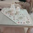 رومیزی سنتی مخمل جاجیم