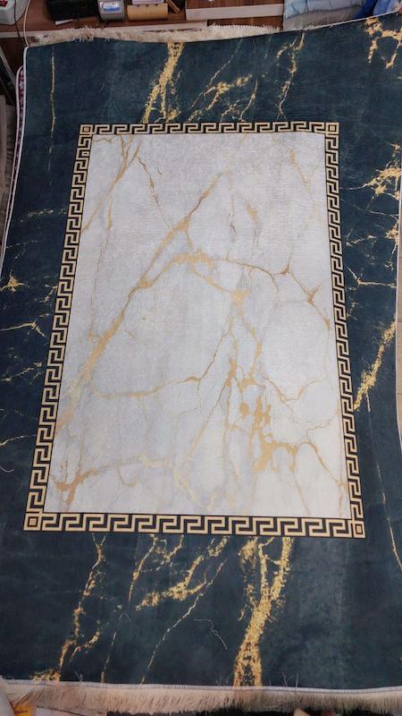 فرشینه طرح ابریشم ۳ متری ۱۲۰×۱۸۰
